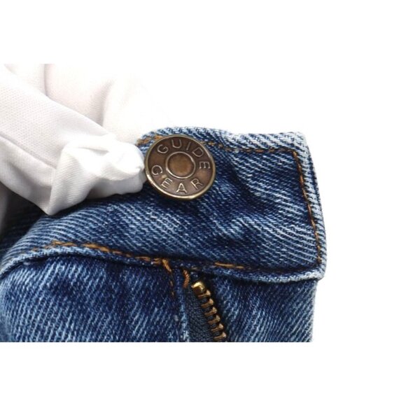 Guide Gear Mens Denim Carpenter Jeans 38x30 Heavy Duty Workwear Wide Leg Baggy - Picture 7 of 15